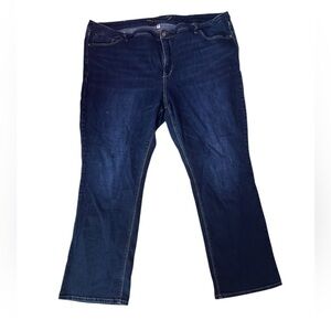 Seven7 Dark Blue Flare Jeans Size 28